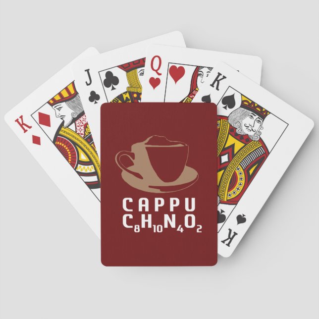 Chemical Cappuccino Spelkort (Baksidan)