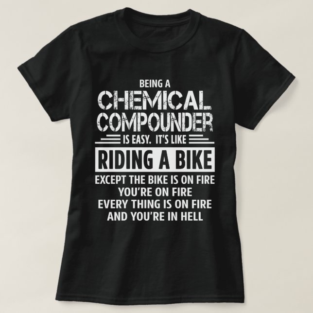 Chemical Compounder T Shirt (Design framsida)
