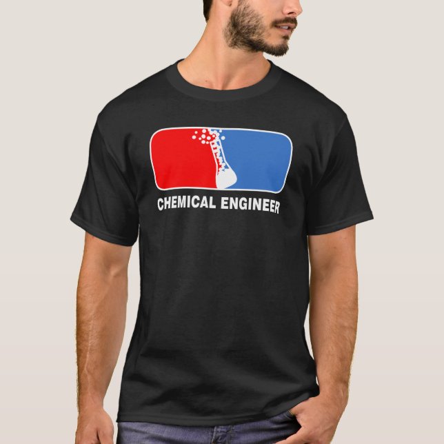 Chemical Engineer League T Shirt (Framsida)
