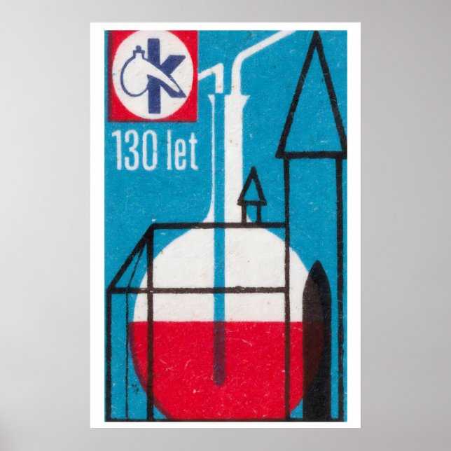 Chemical Engineering - Matchbox Print - Aesthetic Poster (Framsidan)