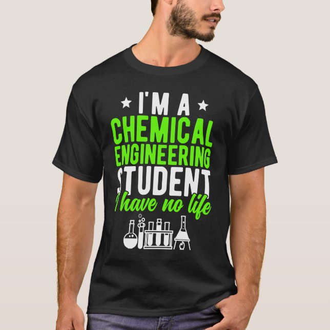 Chemical Engineering Student Future Chemical Engin T Shirt (Framsida)