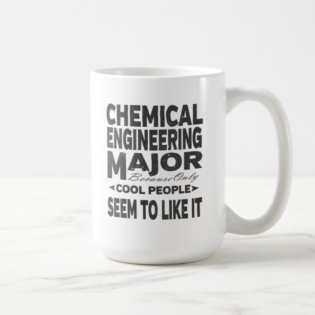 Chemical Ingenjör College Major Coola People Kaffemugg (Höger)