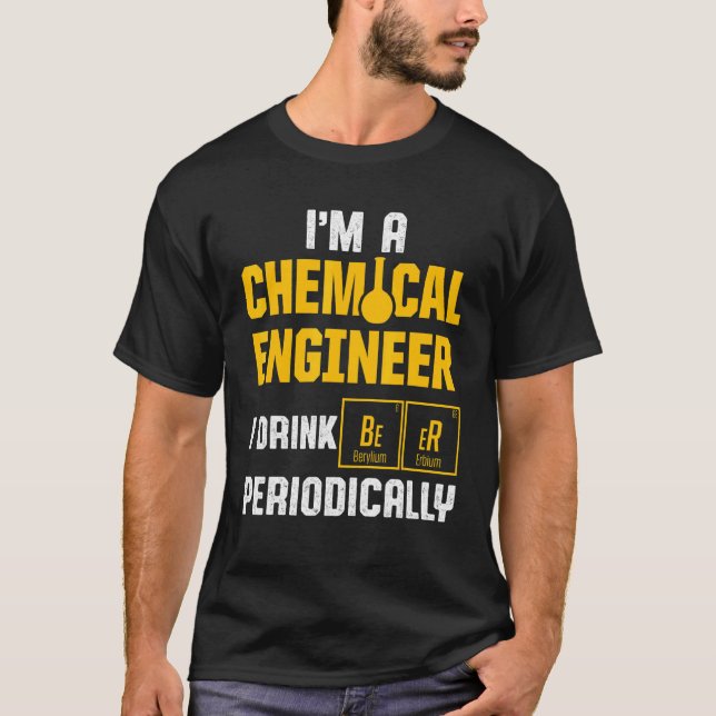 Chemical Ingenjör Engineering 13 T Shirt (Framsida)