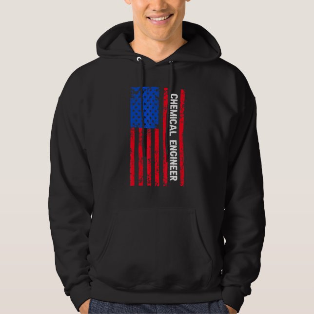 Chemical Ingenjör Engineering 18 Hoodie (Framsida)
