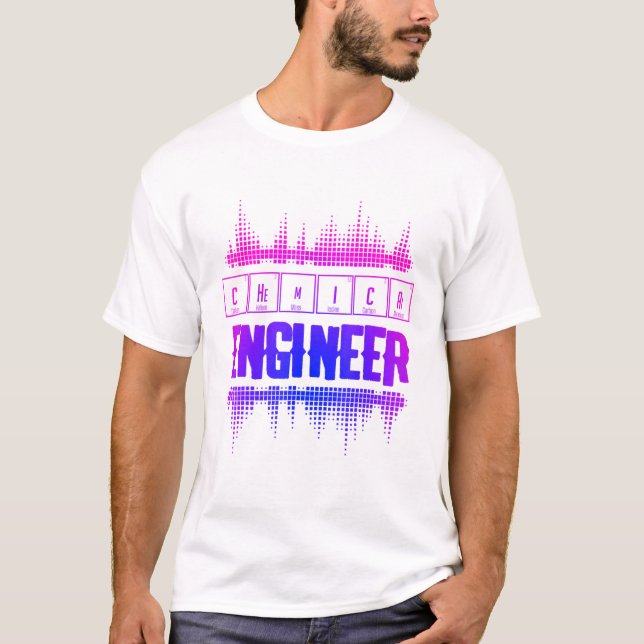 Chemical Ingenjör Engineering 19 T Shirt (Framsida)