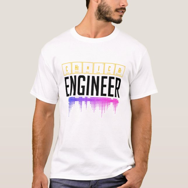 Chemical Ingenjör Engineering 26 T Shirt (Framsida)