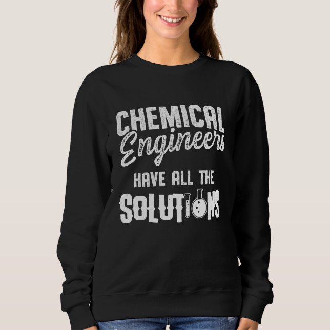 Chemical Ingenjör Engineering T Shirt (Framsida)