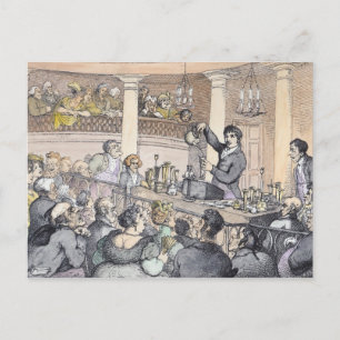 Chemical Lectures, 1809 Vykort
