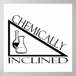 Chemically benäget poster