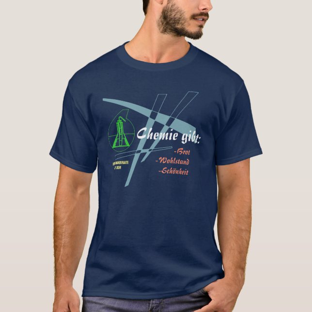 Chemie Werbedesign DDR T-shirt (Framsida)