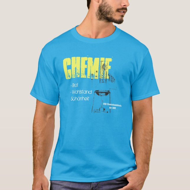Chemiewerbedesign DDR Tee Shirt (Framsida)