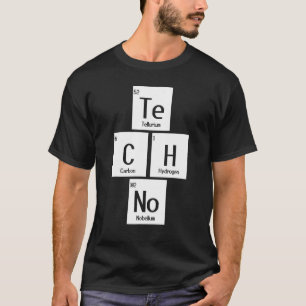 Chemikalie Rave Music Hard Techno Raver Mörk Techn T Shirt