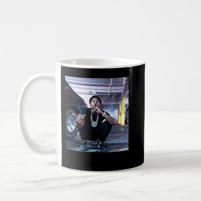 Chemise NBA Youngboy Classic T Shirt Kaffemugg (Vänster)