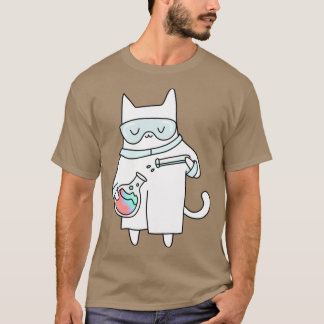 Chemist Cat T Shirt