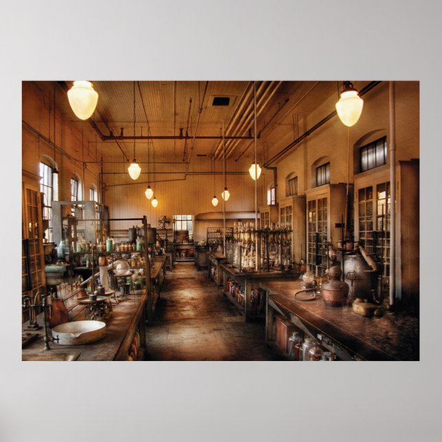Chemist - Chem Lab Poster (Framsidan)