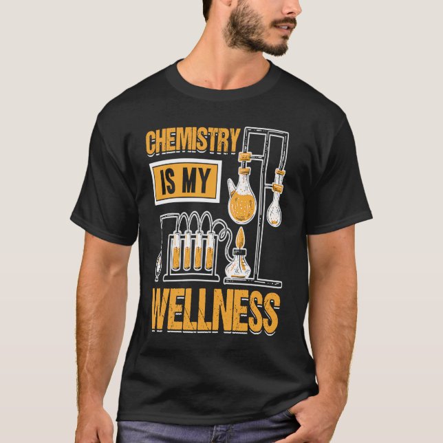 Chemist Chemistry Lab Chemical Science Labor T Shirt (Framsida)
