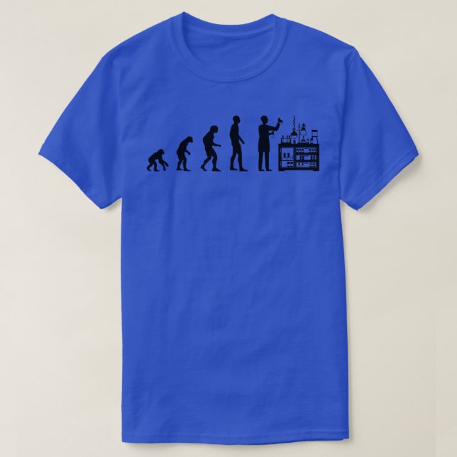Chemist Evolution Science Student Chemistry Teache T Shirt (Design framsida)