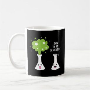 Chemist i Tänka du överreagerar kemi Kaffemugg