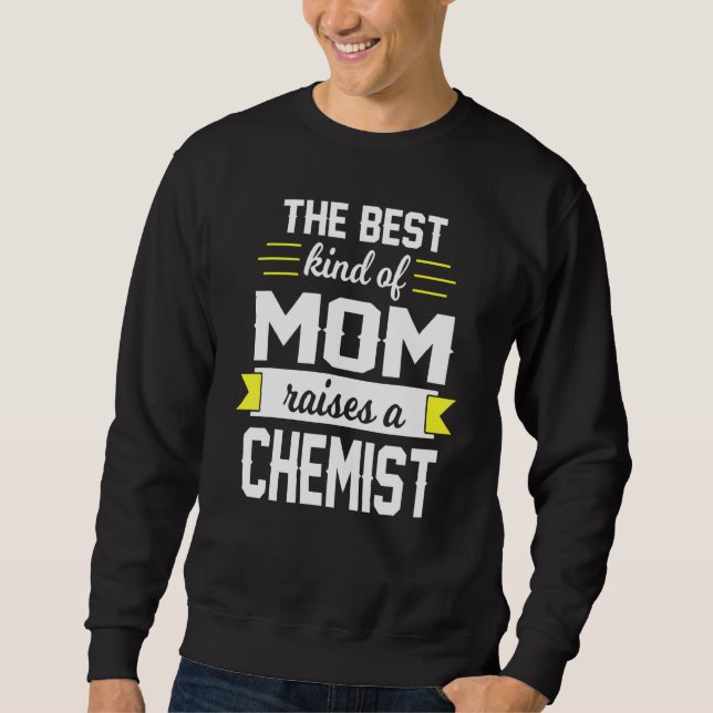 Chemist Mamma-kemisterna Mor Lång Ärmad Tröja (Framsida)