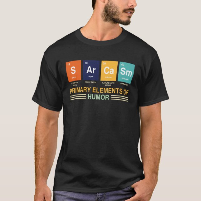 Chemist  Saying Sarcasm  Chemistry & Science Nerd T Shirt (Framsida)
