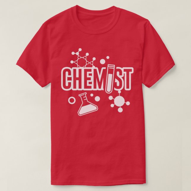Chemist Scientist Chemistry Pharmacist Science Lab T Shirt (Design framsida)