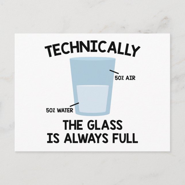 Chemist Vatten kemi Biochemistry Teacher Gift Vykort (Framsida)