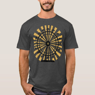 Chemistry Ferrous Wheel Feris Wheel Periodic Table T Shirt