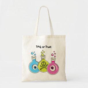 Chemistry Halloween Bus eller godis Bags Tygkasse