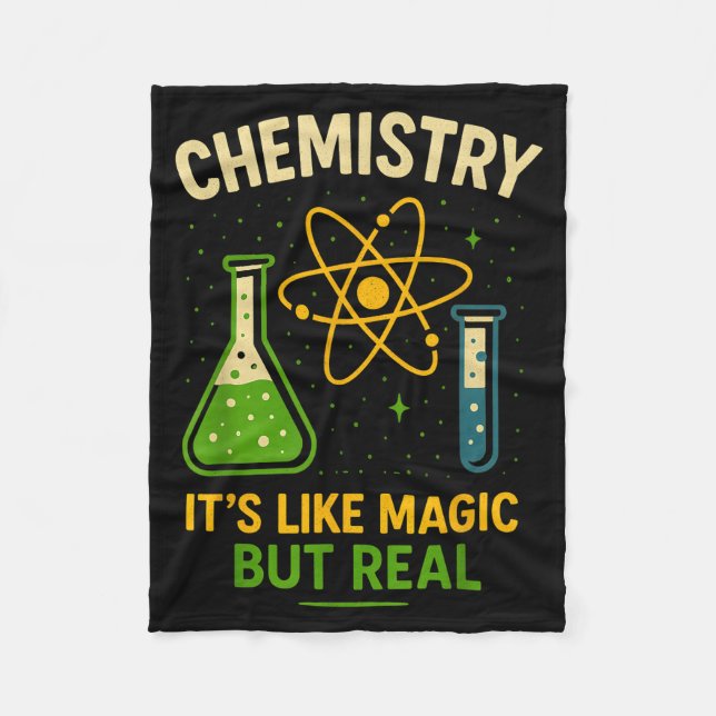 Chemistry It’s Like Magic Funny Science Teacher St Fleecefilt (Framsidan)