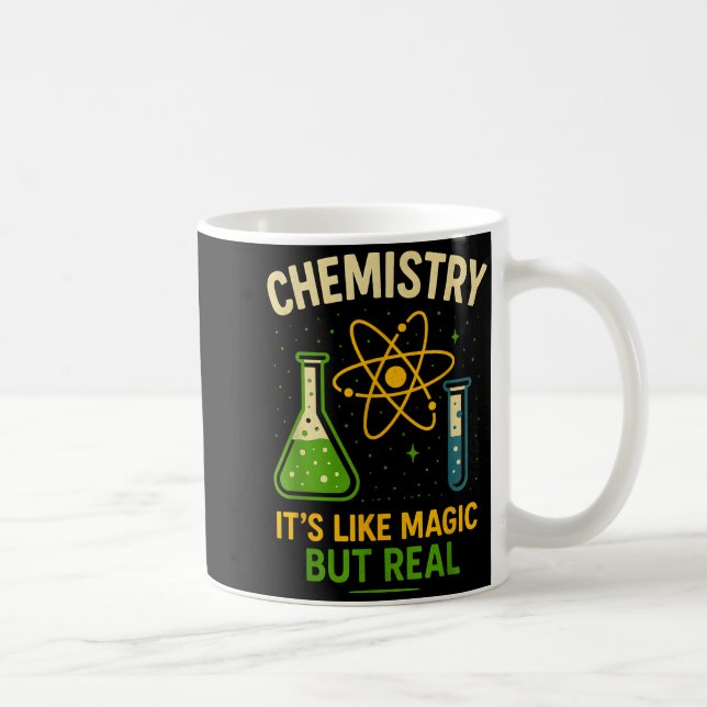 Chemistry It’s Like Magic Funny Science Teacher St Kaffemugg (Höger)