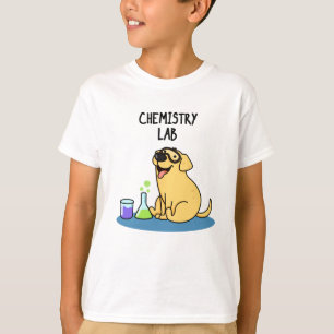 Chemistry Lab Funny Labrador Hund Pun T Shirt