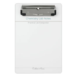 Chemistry Lab Notes – Custom Name