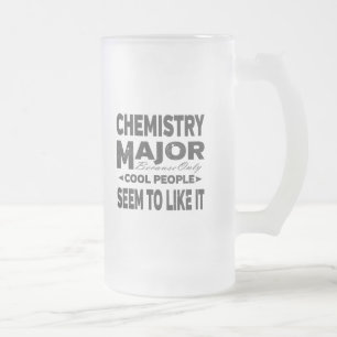 Chemistry Major Coola People Frostat Ölglas