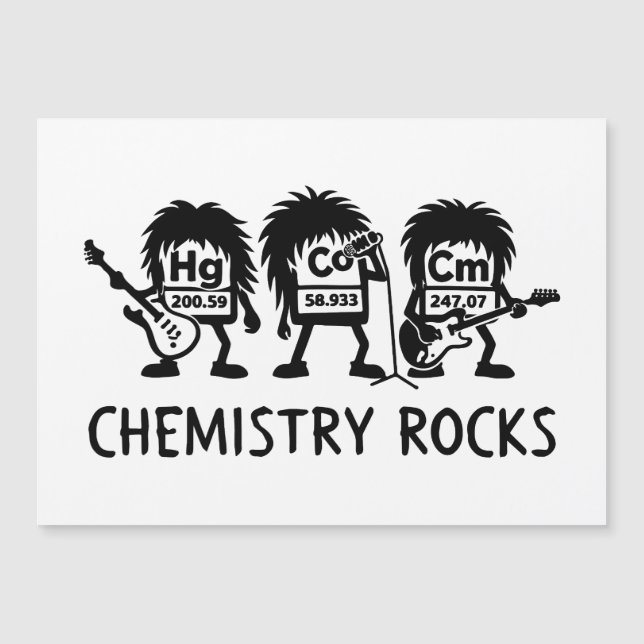 Chemistry Rocks Science Rock Band (Framsida)