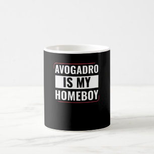 Chemistry Science Chemist Funny Avogadro är min Kaffemugg