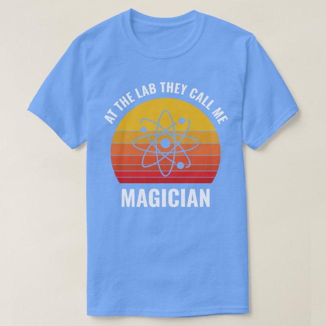 Chemistry Science Chemist Funny Lab Assistant T Shirt (Design framsida)