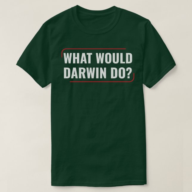 Chemistry Science Darwin Biology Laboratory Scient T Shirt (Design framsida)