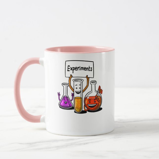 Chemistry Science Funny Experiments School Joke Mugg (Vänster)