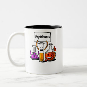 Chemistry Science Funny Experiments School Joke Två-Tonad Mugg