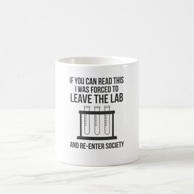Chemistry Science Funny Laboratory Scientist Nerd Kaffemugg (Center)