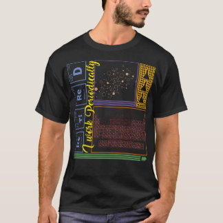 Chemistry Shirt, jag arbetar med ett regelbundet p T Shirt
