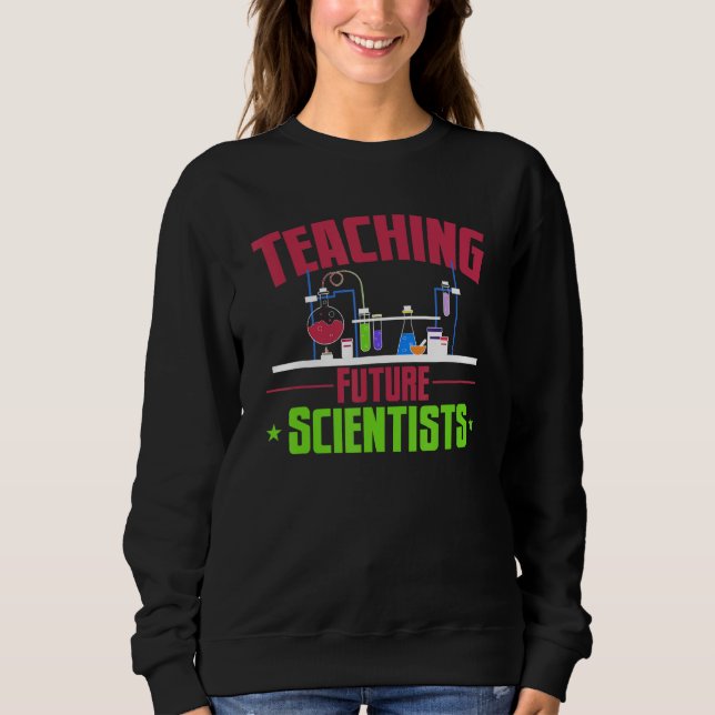 Chemistry Teacher Chemist Beaker Teaching Future S T Shirt (Framsida)