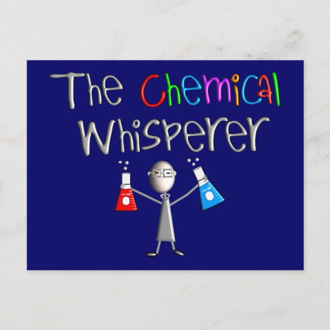 Chemists Humor T-Shirts & Gifts Vykort (Framsida)