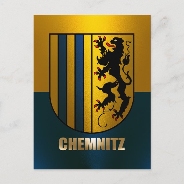 Chemnitz Vykort (Framsida)