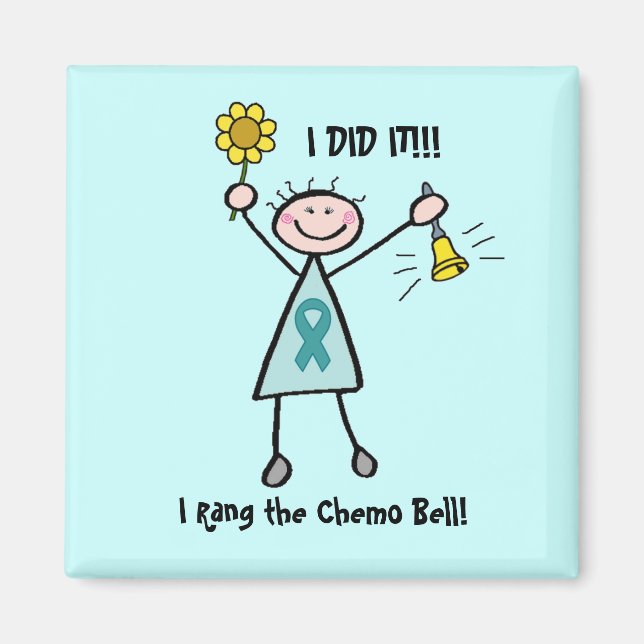 Chemo Bell - Cervical Cancer Magnet (Framsidan)