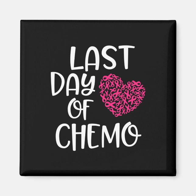 Chemo Bröstcancer överlevande Chemo Chemother Magnet (Framsidan)