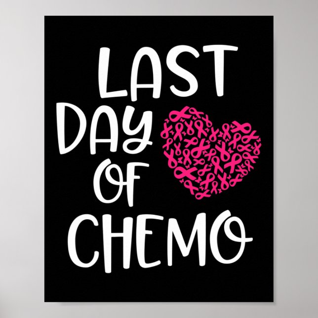 Chemo Bröstcancer överlevande Chemo Chemother Poster (Framsidan)