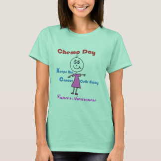Chemo Day Girl Cancer Awareness T Shirt