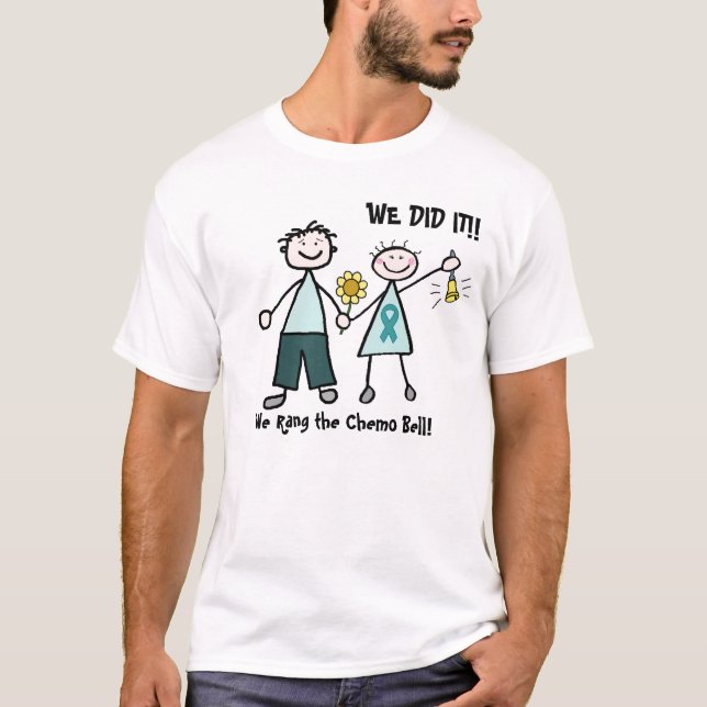 Chemo kopplar ihop ringen sätta en klocka t shirt (Framsida)