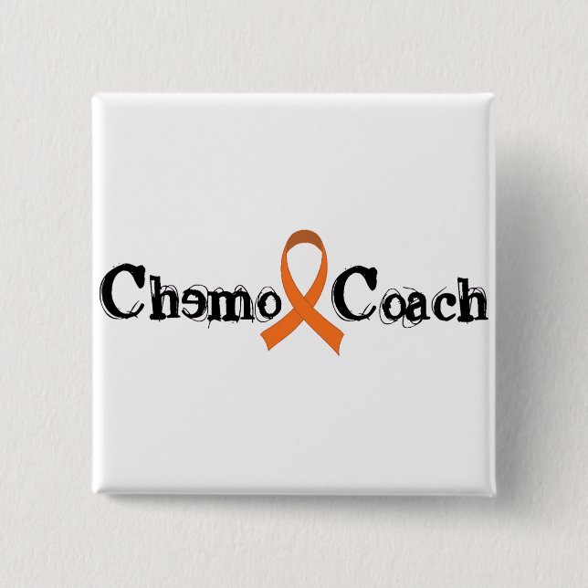 Chemo lagledare - orange band knapp (Framsida)